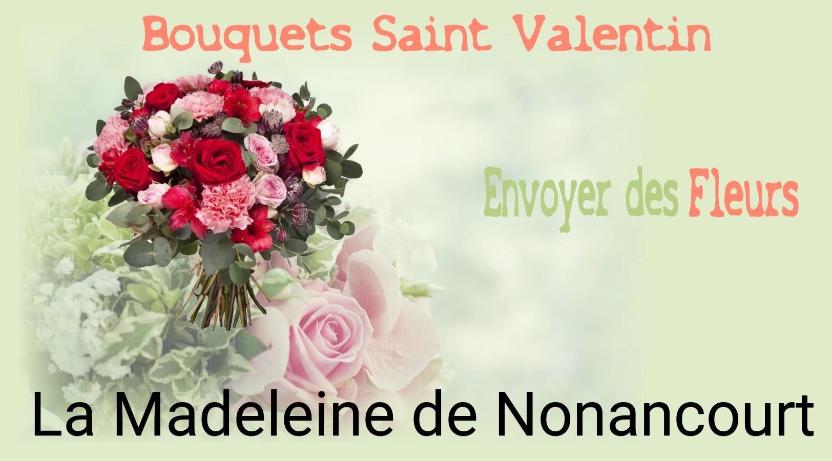 Roses de Saint-Valentin livrées à La Madeleine-de-Nonancourt